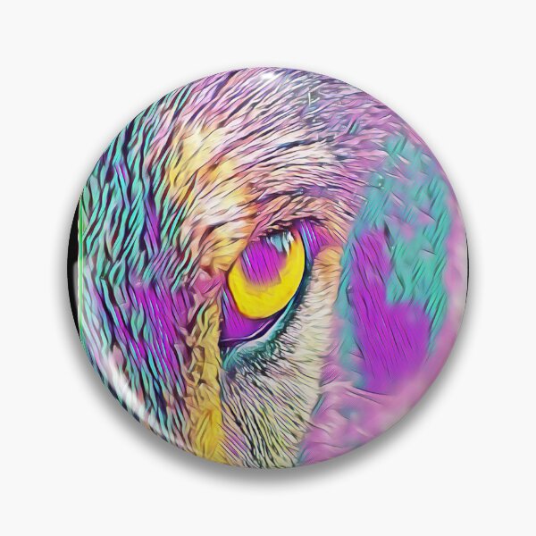 Artikelvorschau, Magic Wolf Art Buntes Wolfauge Auge des Wolfs entworfen und verkauft von SolSel ⭐⭐⭐⭐⭐.