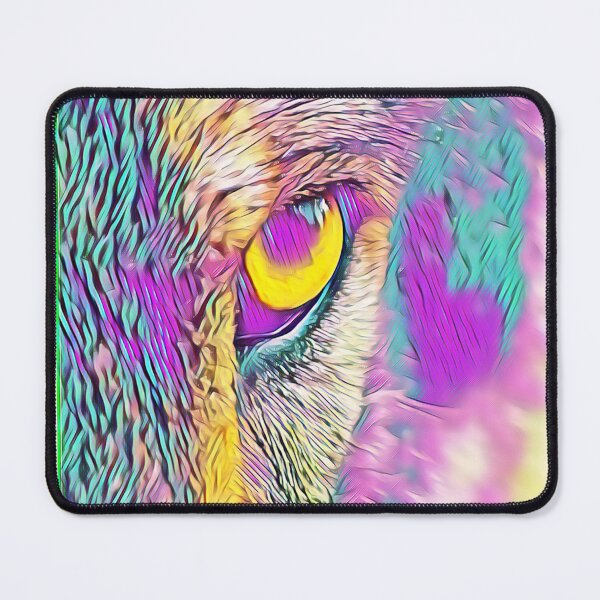 Item preview, Magic Wolf Art Colorful Wolf Eye Eye Of The Wolf designed and sold by SolSel ⭐⭐⭐⭐⭐.