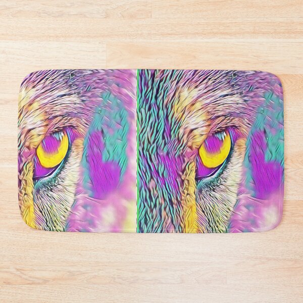 Item preview, Magic Wolf Art Colorful Wolf Eye Eye Of The Wolf designed and sold by SolSel ⭐⭐⭐⭐⭐.