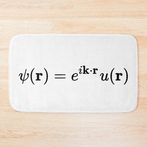Item preview, Bloch theorem solutions, condensed matter physics basics designed and sold by NoetherSym.