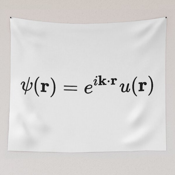 Item preview, Bloch theorem solutions, condensed matter physics basics designed and sold by NoetherSym.