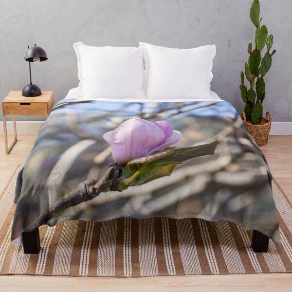Item preview, Happy Earthtones and Pink - Springtime Magnolia Blossom designed and sold by Georgia Mizuleva.