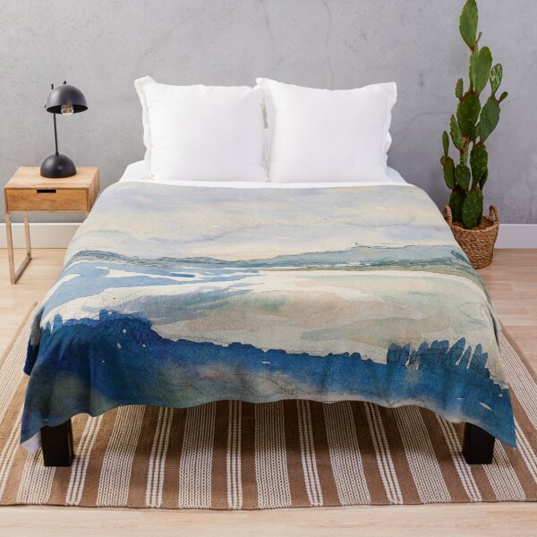Item preview, La plage de St Clair by Henri Edmond Cross Vintage Art designed and sold by RickE.