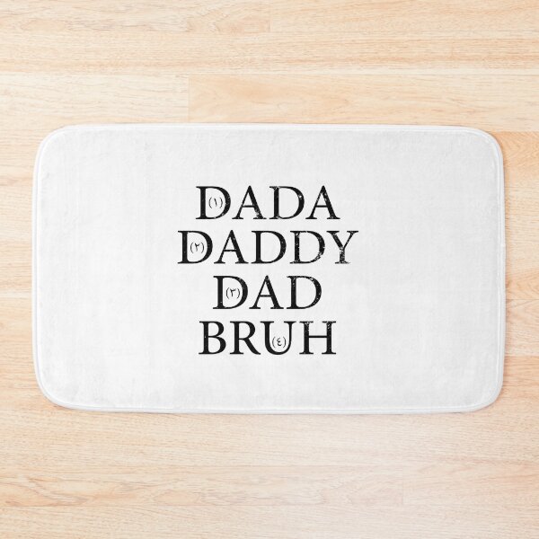 Item preview, Dada Daddy Dad Bruh with arabic numbers Vintage designed and sold by Halabe art.