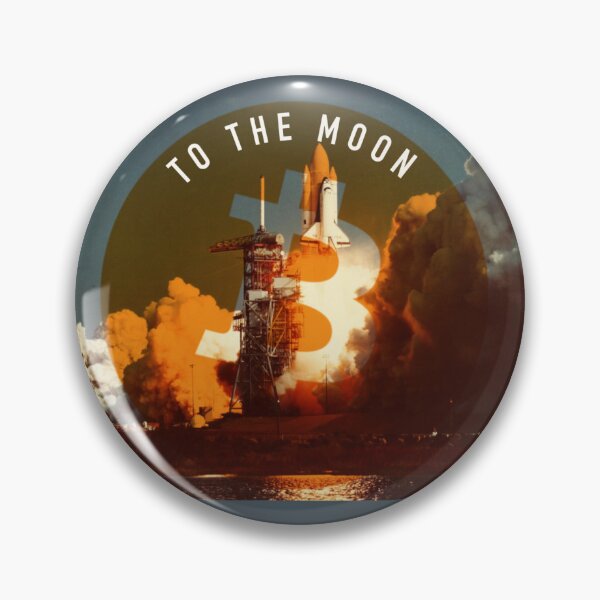 Item preview, Bitcoin to the Moon designed and sold by Crypmetal.
