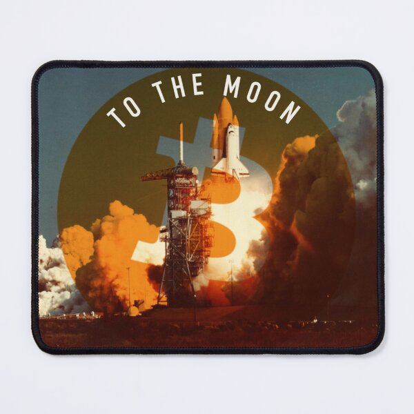 Item preview, Bitcoin to the Moon designed and sold by Crypmetal.