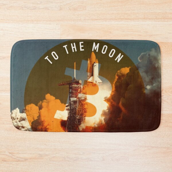 Item preview, Bitcoin to the Moon designed and sold by Crypmetal.