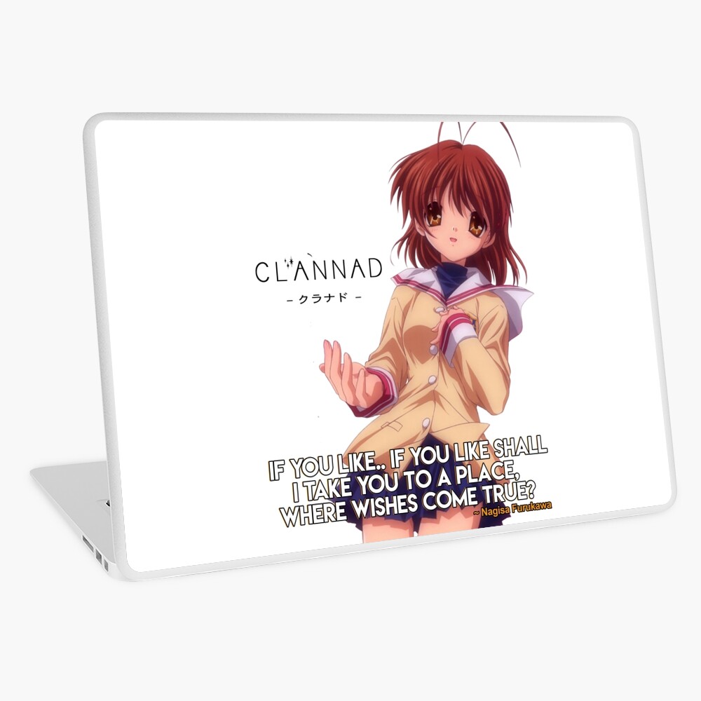 Nagisa Furukawa - Clannad Sticker for Sale by bian-ks