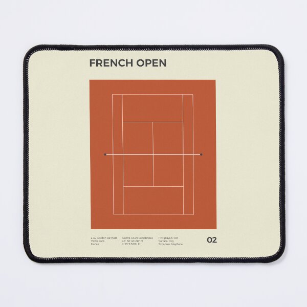 Item preview, French Open Grand Slam Tennis  designed and sold by MDRNHOME.