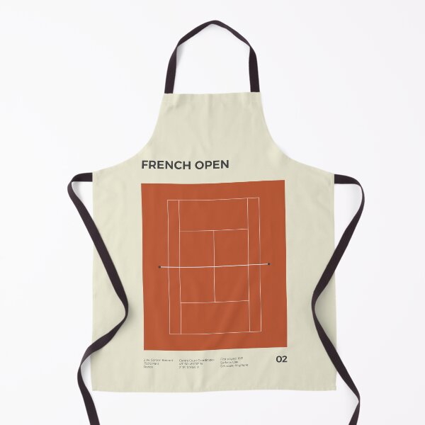 Artikelvorschau, French Open Grand-Slam-Tennis entworfen und verkauft von MDRNHOME.