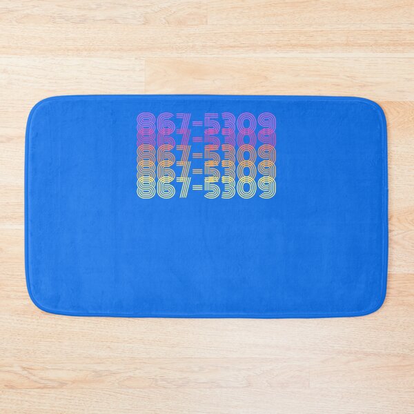 Item preview, 867-5309 - 1980s Famous Phone Number - Song Lyrics Classic T-Shirt designed and sold by MarviHaufe.