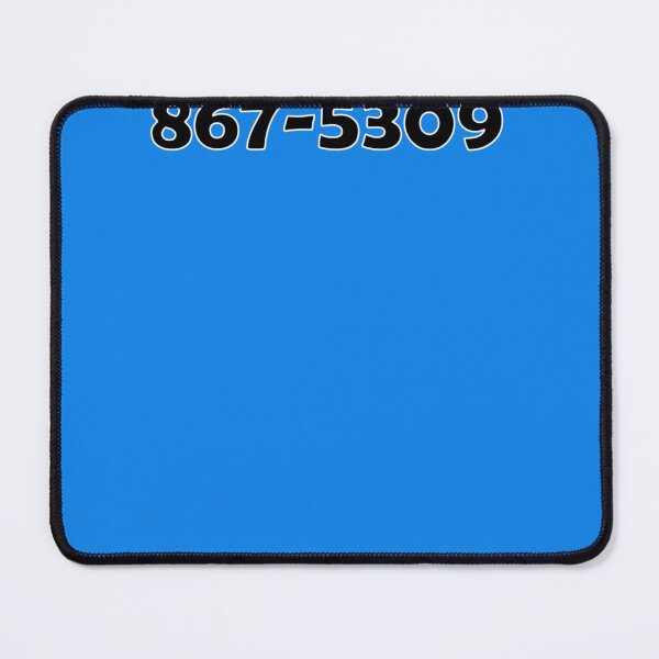Item preview, 867-5309 Fitted T-Shirt designed and sold by JacqueliRadits.