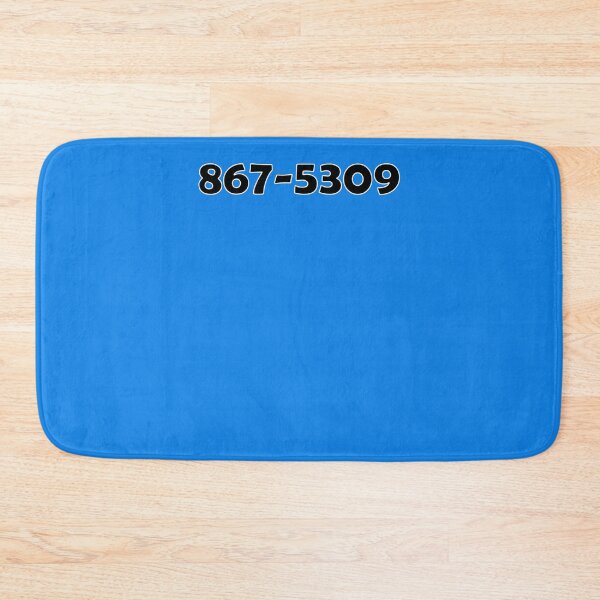 Item preview, 867-5309 Fitted T-Shirt designed and sold by JacqueliRadits.