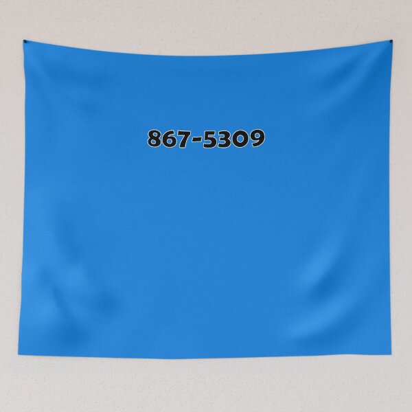 Item preview, 867-5309 Fitted T-Shirt designed and sold by JacqueliRadits.