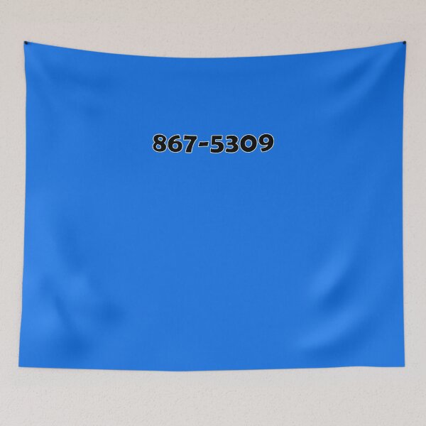 Item preview, 867-5309 Fitted T-Shirt designed and sold by MarviHaufe.