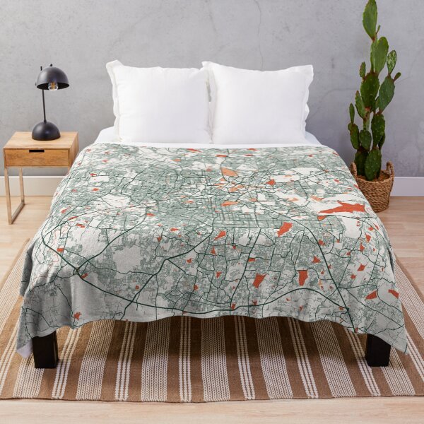 Item preview, Bengaluru City Map of India - Bohemian designed and sold by deMAP.