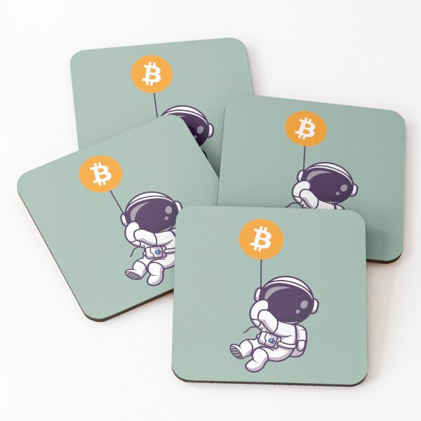 Item preview, Bitcoin astronaut designed and sold by Crypmetal.