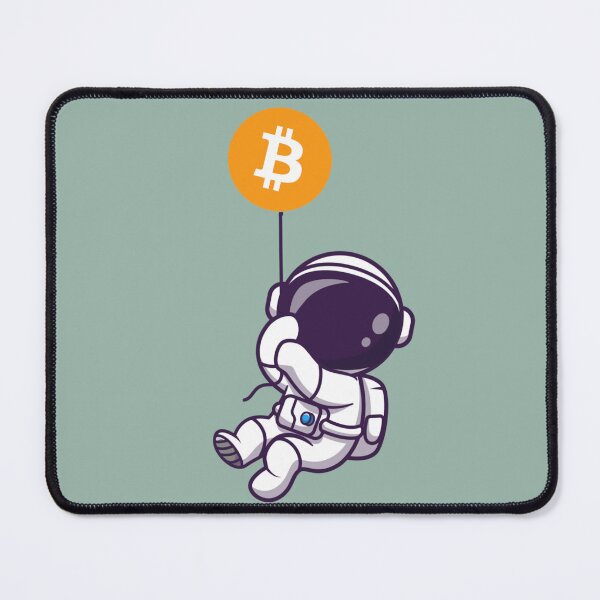Item preview, Bitcoin astronaut designed and sold by Crypmetal.
