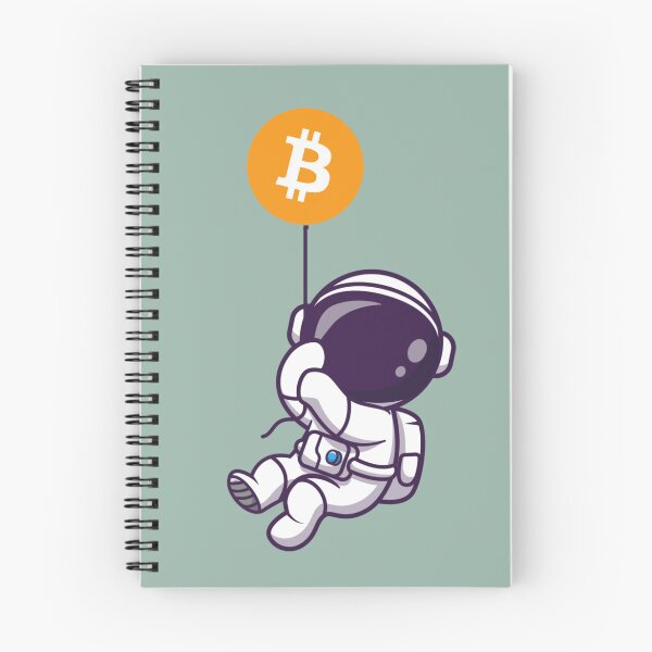 Item preview, Bitcoin astronaut designed and sold by Crypmetal.
