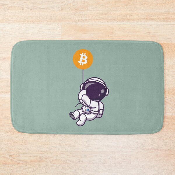 Item preview, Bitcoin astronaut designed and sold by Crypmetal.