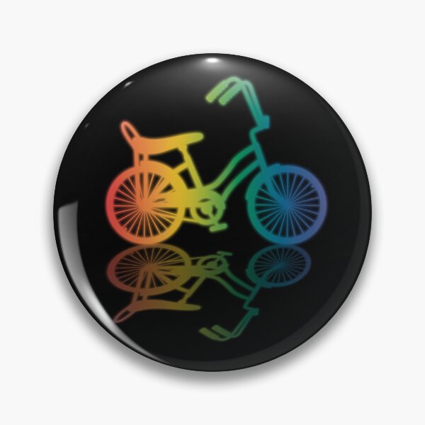 Item preview, Rainbow Ride Colorful Oldschool Banana Seat Bike 1970’s Retro Hot Ride designed and sold by BadassBazaar.