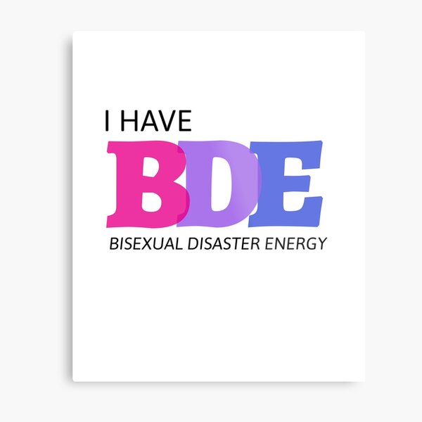 Artikel-Vorschau von Ich habe BDE - Bisexual Disaster Energy, designt und verkauft von QueerZone0.