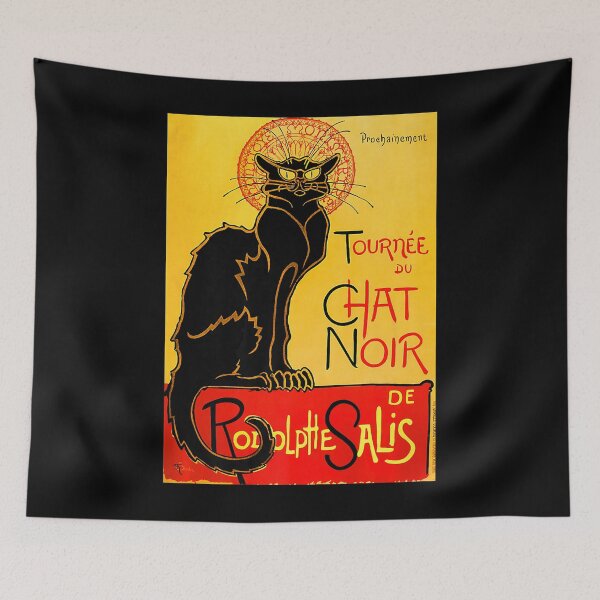 Item preview, Le Chat Noir The Black Cat Art Nouveau Vintage designed and sold by HardiKel.
