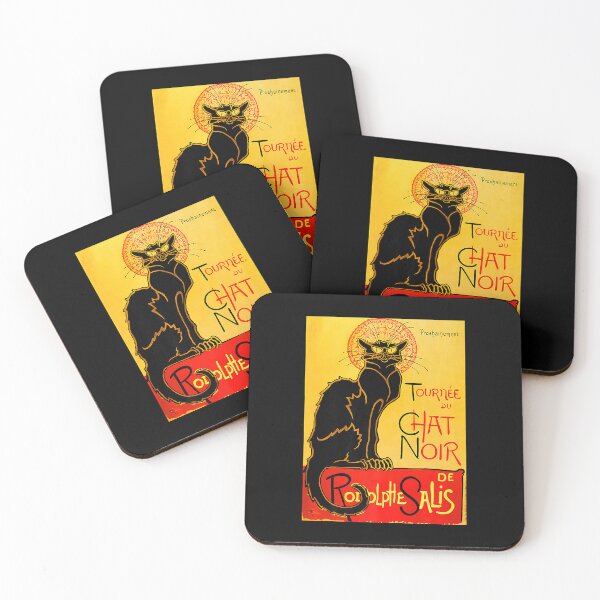 Item preview, Le Chat Noir The Black Cat Art Nouveau Vintage designed and sold by HardiKel.