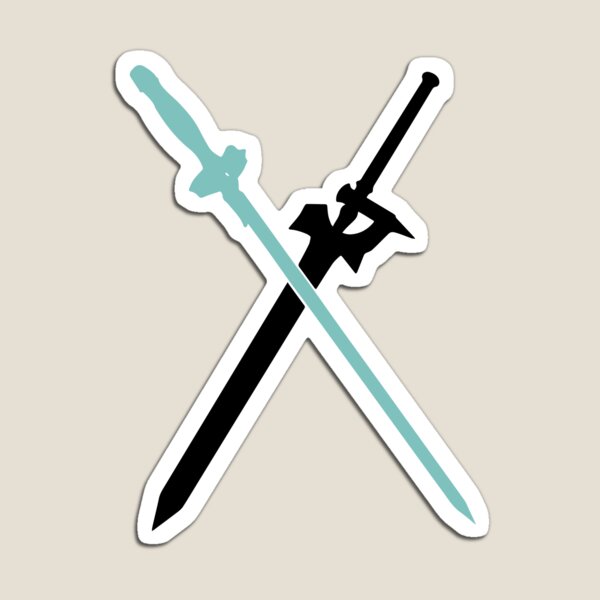 Item preview, Asuna and Kirit Swords Inspired Anime Shirt designed and sold by Nixon Robeton.