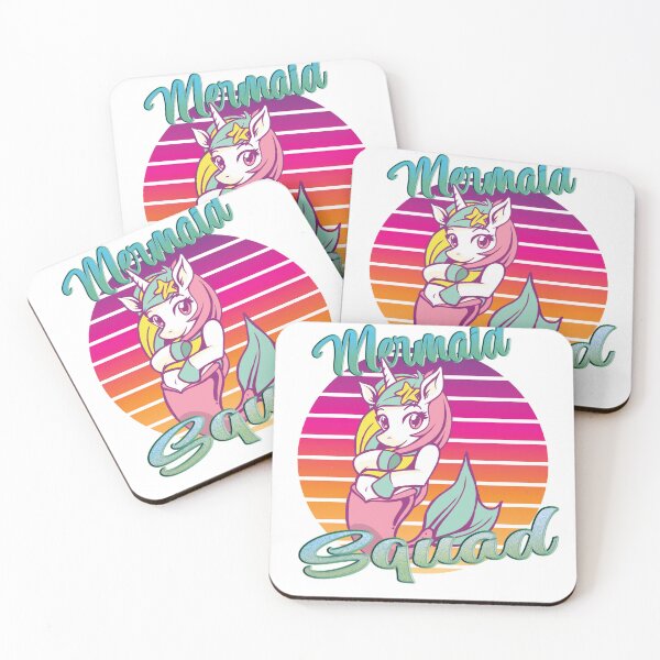 Item preview, Mermaid Birthday Squad designed and sold by wanasak.