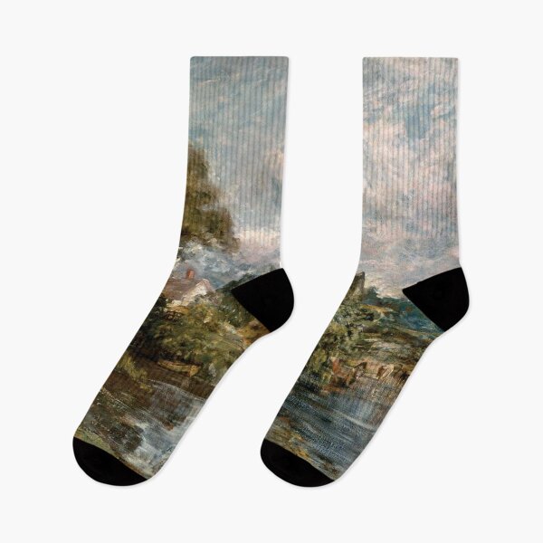 Item preview, Landscape with horses by John Constable designed and sold by Vintage Designs +.