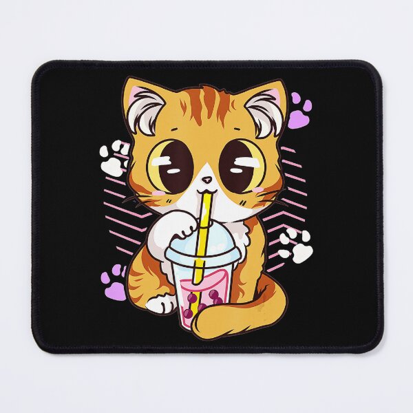 Item preview, Cat Boba Tea Bubble Tea Anime Kawaii Japanese Girls Teenager designed and sold by shoptran005.