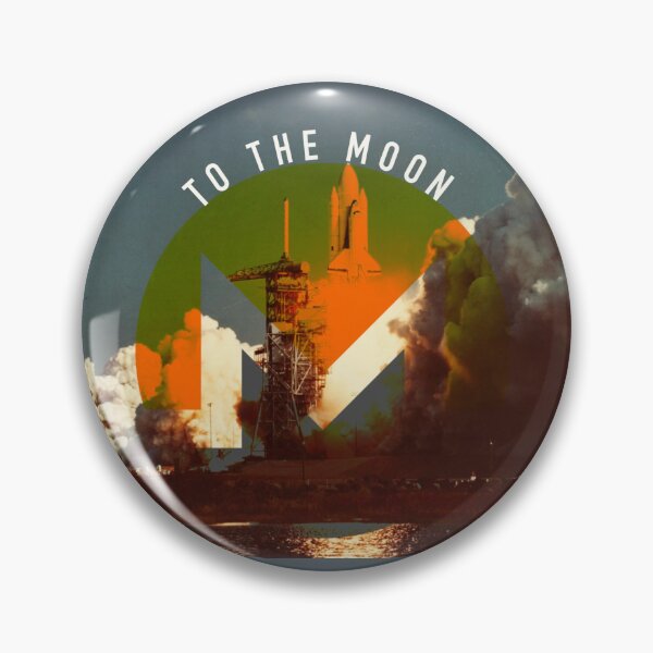 Item preview, Monero to the Moon designed and sold by Crypmetal.