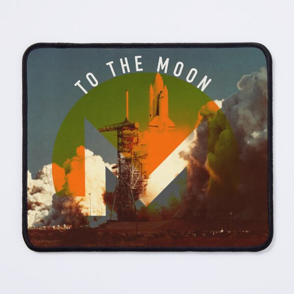 Item preview, Monero to the Moon designed and sold by Crypmetal.