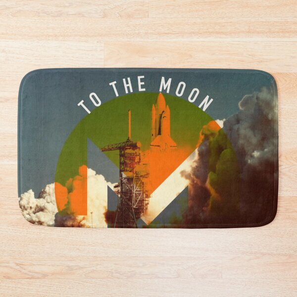 Item preview, Monero to the Moon designed and sold by Crypmetal.