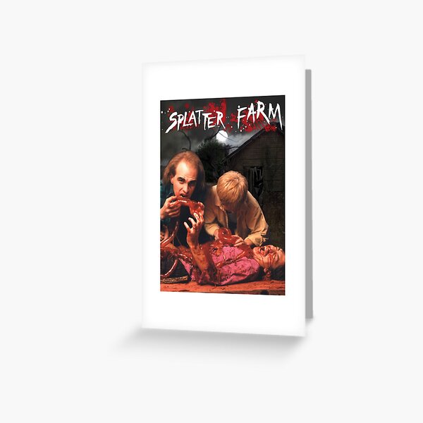 Item preview, Return to Splatter Farm Horror Movie  Birthday designed and sold by codewil21.