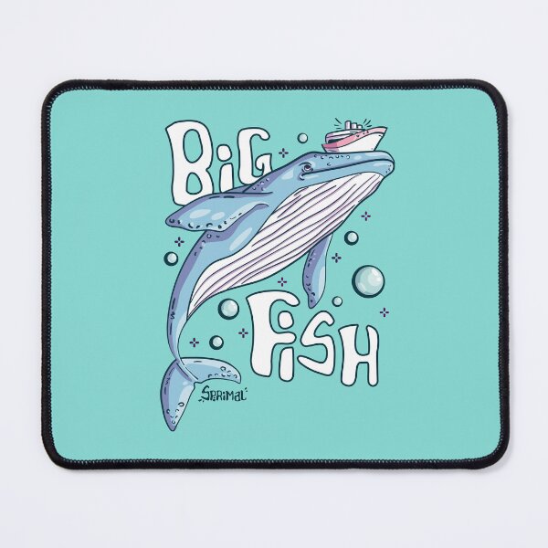 Item preview, Big Fish metaphor Whale caught boat  designed and sold by SPIRIMAL.