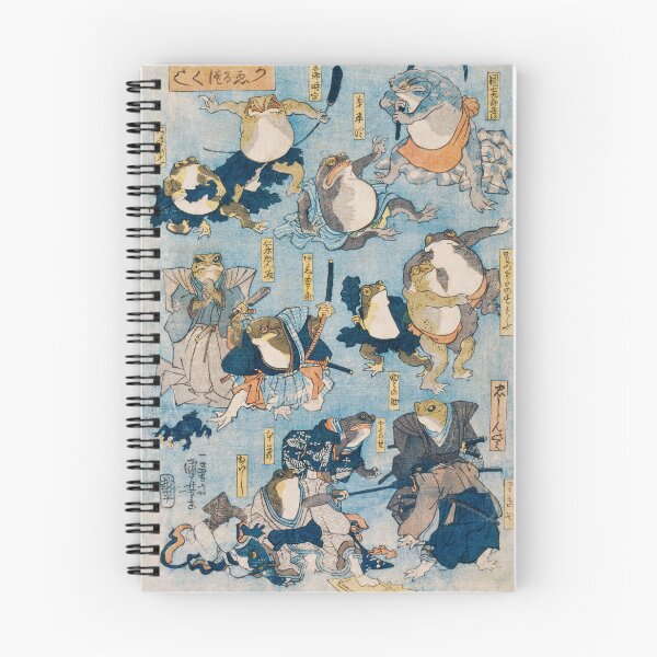 Item preview, Famous Heroes of the Kabuki Stage by Utagawa Kuniyoshi designed and sold by WylDesigns.