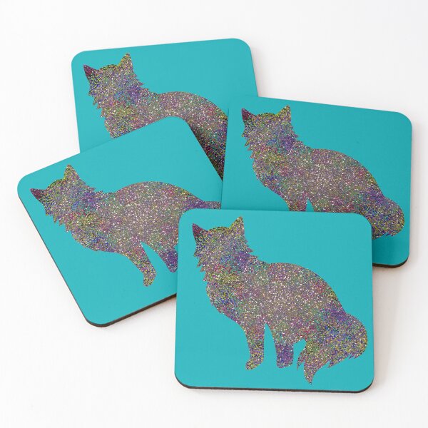 Item preview, Glam Rainbow Metallic Cat designed and sold by Jane Izzy Designs.