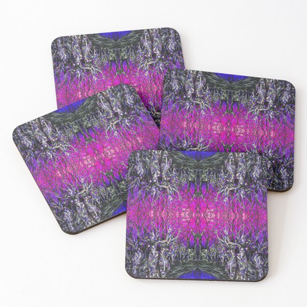 Item preview, The Seventh Circle - Blue - Dante's Inferno - Dark Psychedelic Art  designed and sold by SubQtaneousArt.