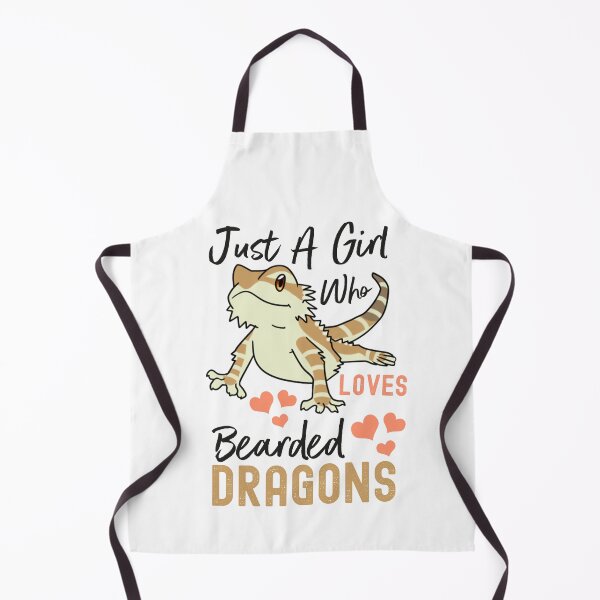 Item preview, just a girl who loves bearded dragons, dragon lover designed and sold by PRINTED ..