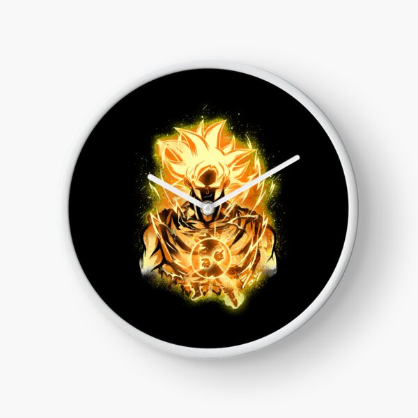 Golden Saiyan Goku God Clock