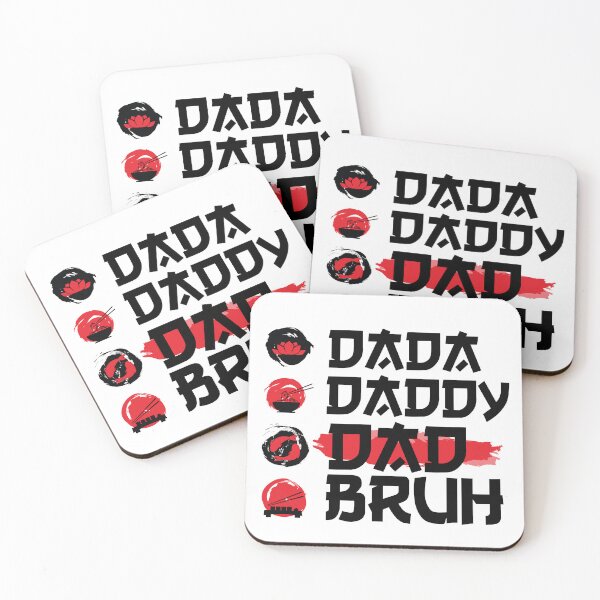 Item preview, Dada Daddy Dad Bruh with Japanese art Vintage designed and sold by Halabe art.