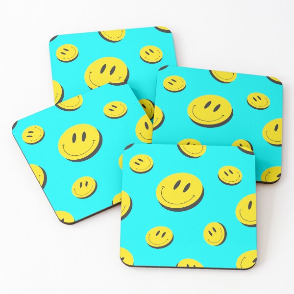 Item preview, Acid Art Smiles Seamless Pattern designed and sold by Vecster.