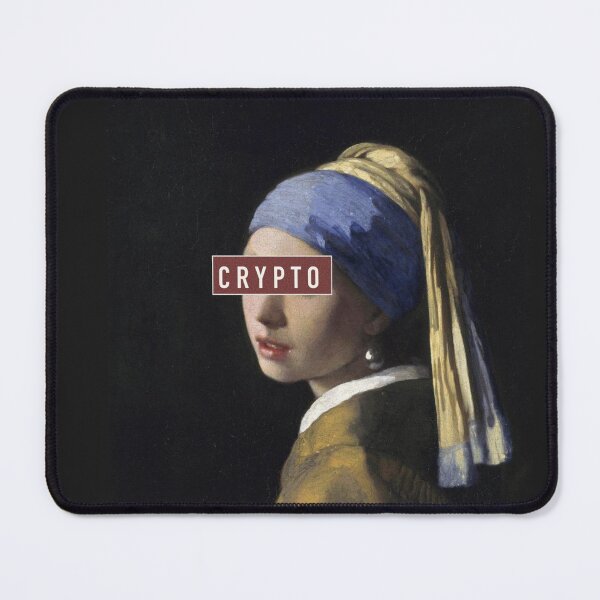 Item preview, Girl with Pearl Crypto designed and sold by Crypmetal.