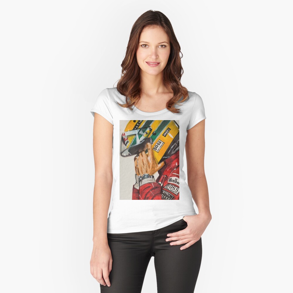 Item preview, Fitted Scoop T-Shirt designed and sold by DaroArt.