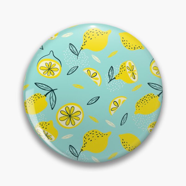 Item preview, Colorful Lemon slice pattern summer designed and sold by T-landa.