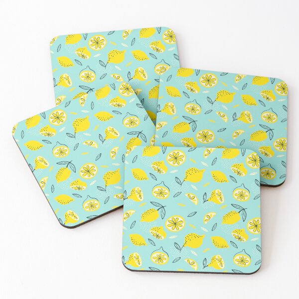 Item preview, Colorful Lemon slice pattern summer designed and sold by T-landa.