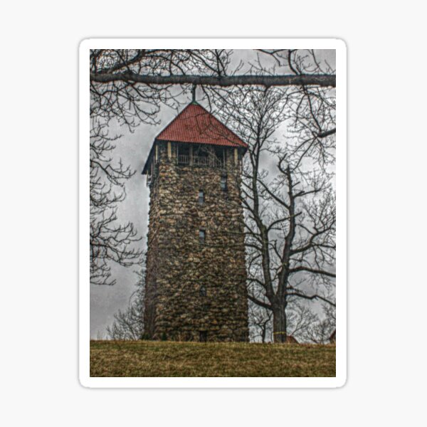 Villa Walsh Tower, Morristown NJ Sticker