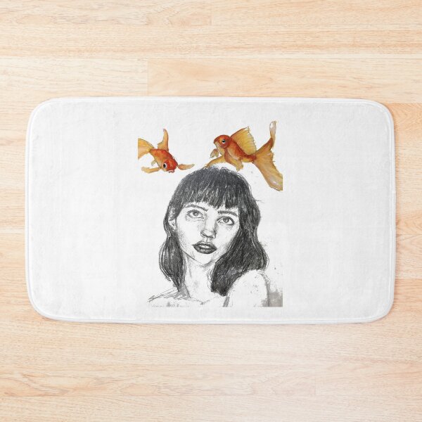 Item preview, Girl with goldfish designed and sold by Timi Kolozsi.